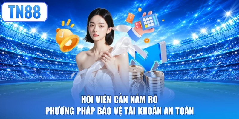 Hội viên cần nắm rõ phương pháp bảo vệ tài khoản an toàn